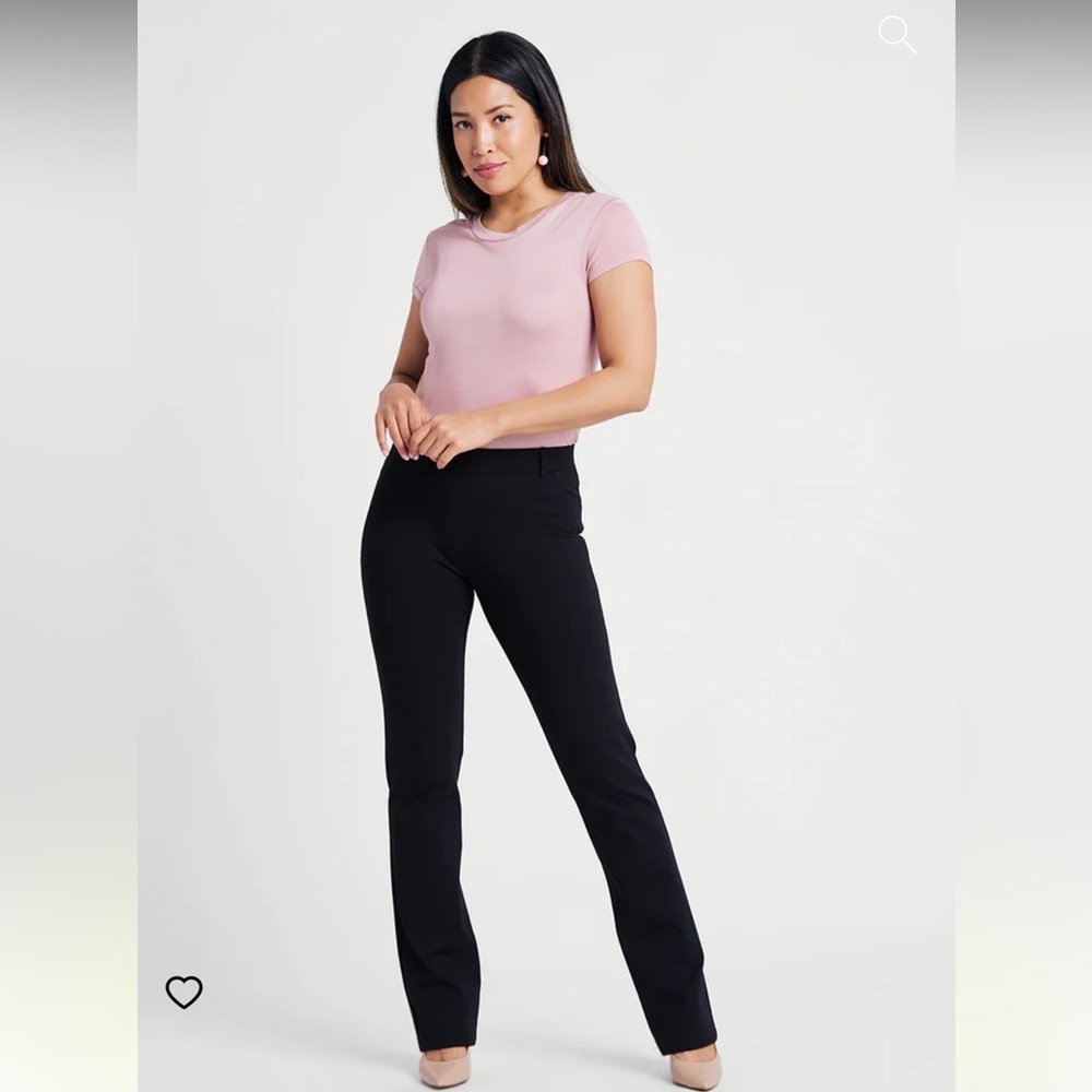 Betabrand Classic Dress Straight leg Yoga pant size Medium